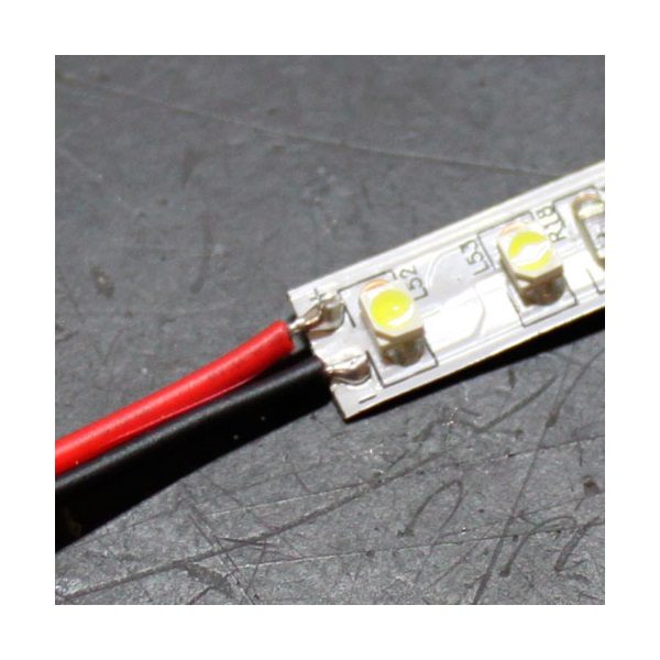 2 Wire LED Flex Custom Cuts M/F