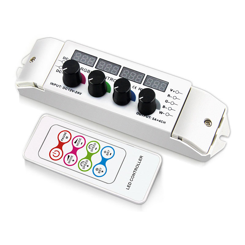how Karu Sprout 12-24V LOVO™ LED DIAL MULTI-FUNCTION RGB/RGBW CONTROLLER - Prism Lighting  Group