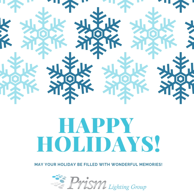 Happy Holidays From Prism Lighting Group!